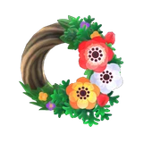 windflower wreath